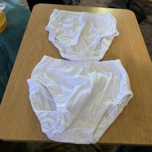 City Threads Boys & Girls White Absorbent Potty Training Undies 2 Pack 4T NWOT